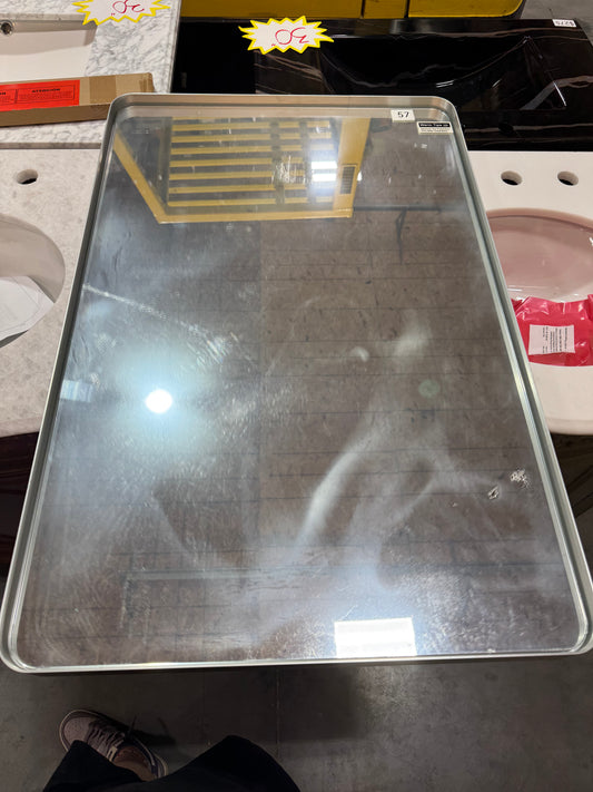 36"x24" Silver mirror
