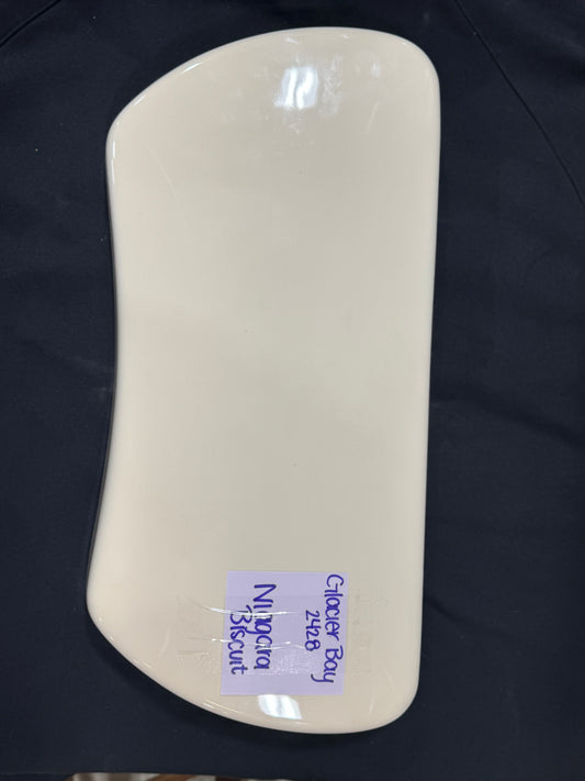 Niagara toilet tank lid in biscuit