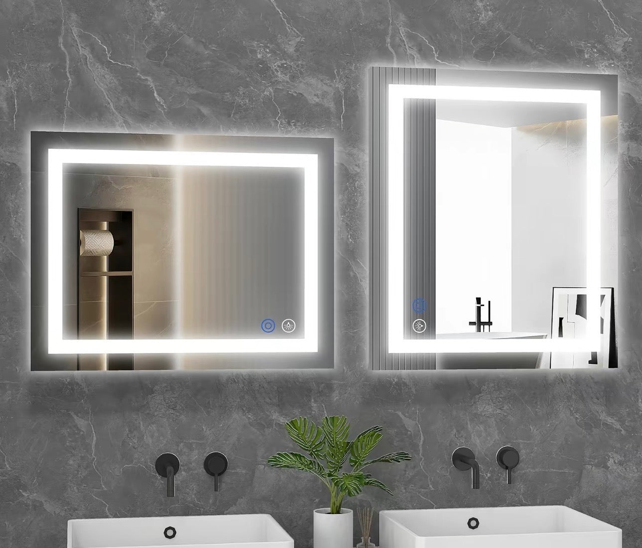 28x36 LED mirror