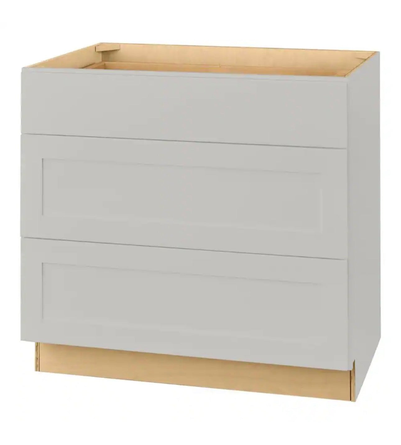 Avondale 36 in drawer base dove gray