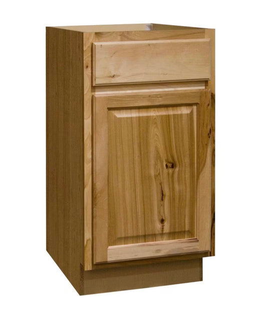 18" base natural hickory
